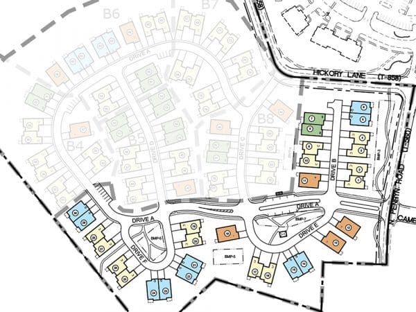 hershey farm cottages phase 1 site plan